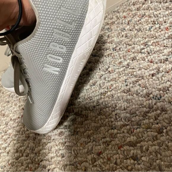 NOBULL Project Arctic Grey Trainer Sneakers Women's Size 9.5 (Men’s Size 8) - Picture 7 of 14